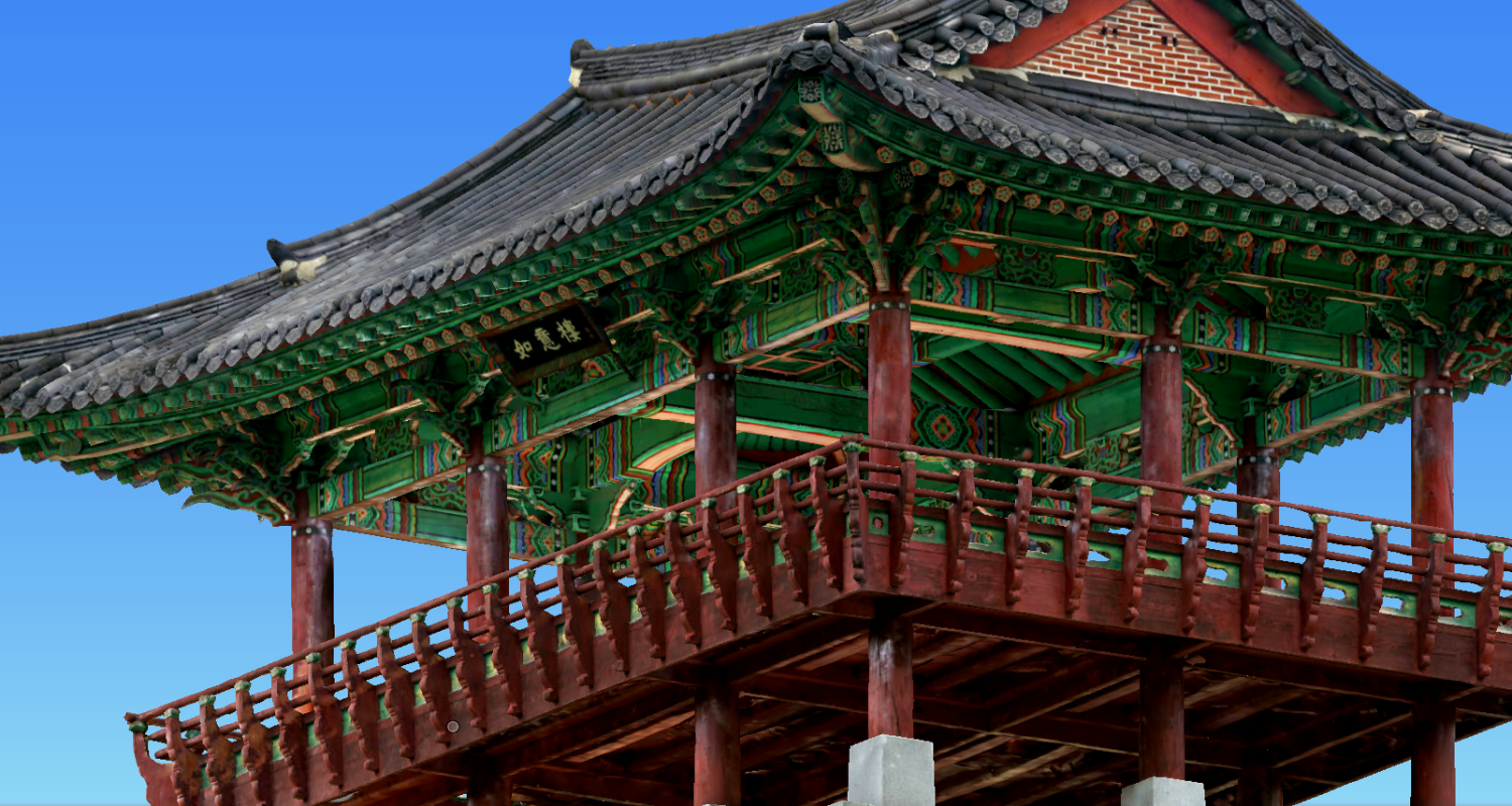디지털트윈 플랫폼 산업시설 화면
